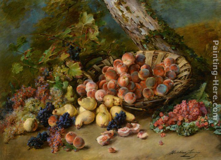 Madeleine Jeanne Lemaire Still Life with Fruits